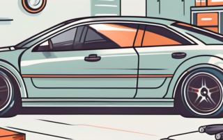 A car with a focus on the bumper