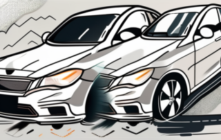 Cloudy car headlights being cleaned with a specific cleaning solution and a soft cloth