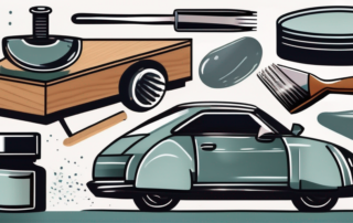 Various objects like a car