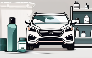 Several car care products