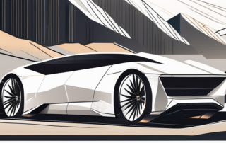 A sleek car with prominently displayed aluminum wheels