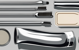 Various stainless steel objects like pipes and sheets