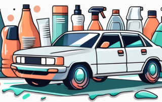 A car with glossy finish