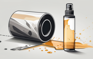 A roll of adhesive film