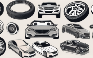Various car parts such as engines