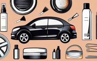 A car with a glossy shine