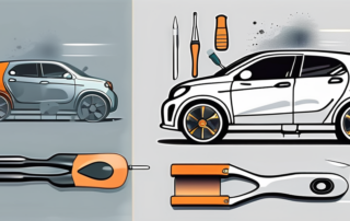 A car with a glossy finish