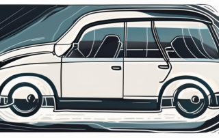 A car with a glossy finish