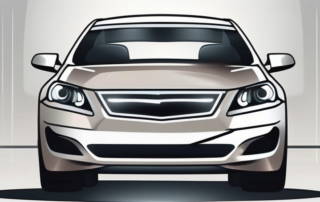 A pair of matte car headlights being polished