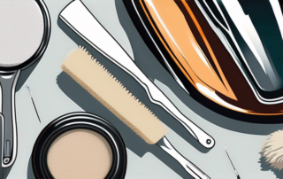 Several high-quality car polishing kits with various tools like buffers