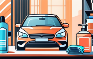 Various top-rated car cleaning products such as sponges