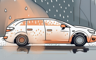 A car covered with a protective cover