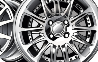 Several different types of car rims