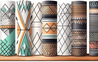 Various colorful wraps