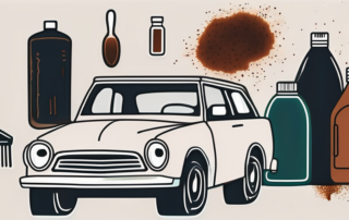 A car with visible rust spots