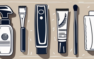 Various tools and products commonly used to remove scratches