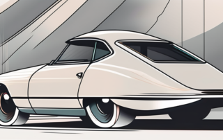 A car with a matte finish