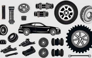 Various vehicle parts such as an engine