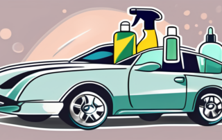 Several types of cleaning products