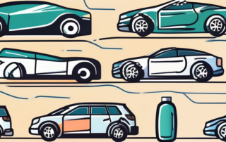 Various car care products like wax