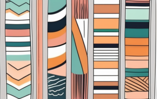Various colorful wraps
