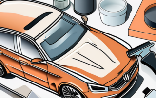 A car with a glossy finish