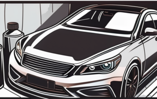 A car with a glossy finish