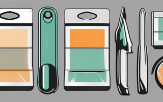 Different tools like a squeegee