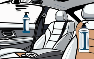 Various household items like vinegar