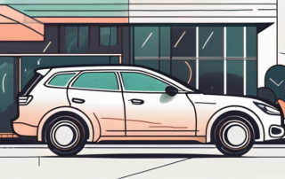 A car with a cancellation symbol (a circle with a line through it) over it