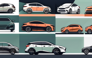 Various car body types (such as sedan