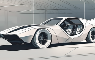 A self-supporting car body structure