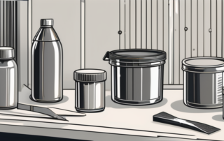 Various metallic objects