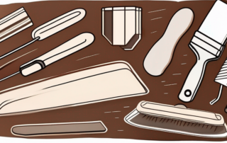 Various sanding tools like sandpaper