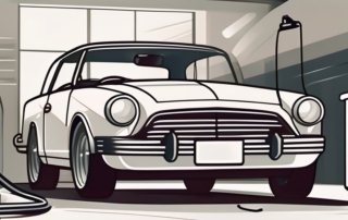 A car with a glossy finish