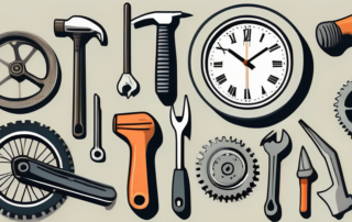 Various tools like a hammer