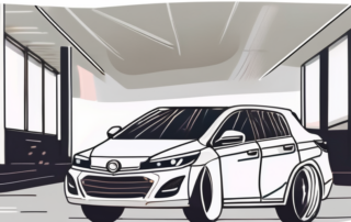 A car with shiny
