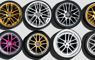 Different types of car rims