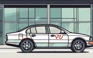 A car's front windows tinted