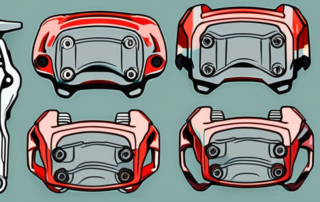 A set of car brake calipers