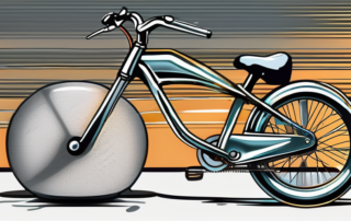 Chrome objects like a bicycle