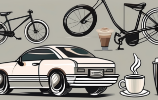 Various objects like a car