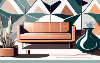 Various objects like a piece of furniture