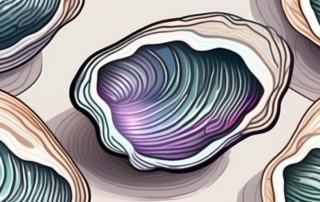 A pearl in an oyster