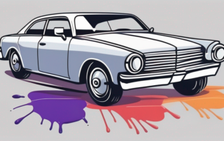 A car with a glossy finish