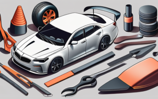 A car with a matte finish