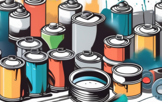 Various auto parts made of plastic