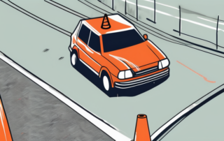 A car with visible dents and scratches