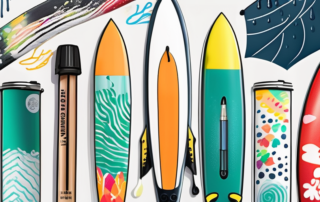 Various waterproof paint pens (lackstifte wasserfest) in different colors