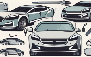 Various car body sheets (kfz bleche) in different shapes and sizes